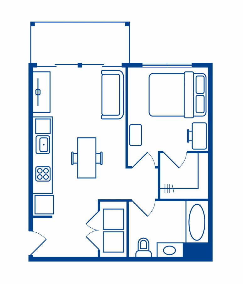1 Bedroom Apartment In Oxford, MS
