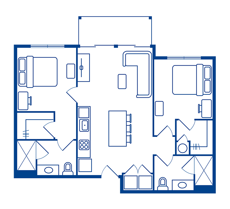2 Bedroom Apartment In Oxford, MS